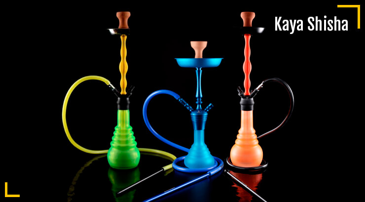 Modelos de cachimbas de Kaya Shisha para empresas de catering de shishas en bares de copas y discotecas