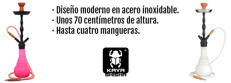 Cachimbas más vendidas de Kaya Shisha.