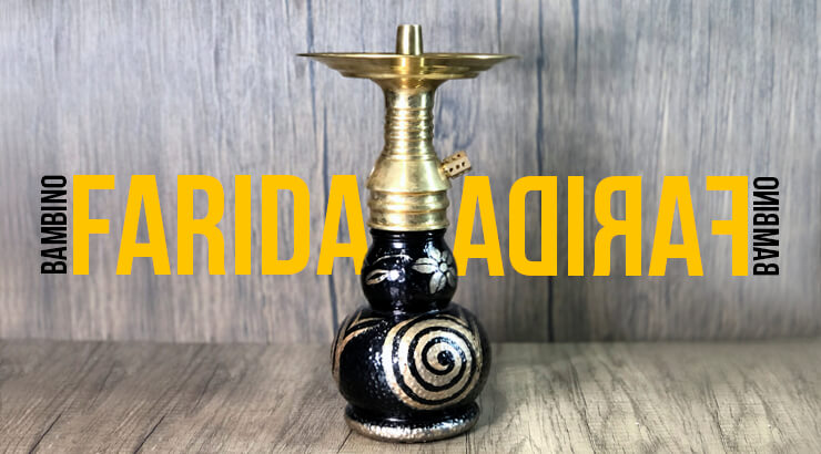 Farida Bambino, cachimba pequeña para viaje.