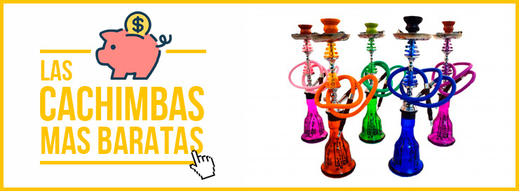 Comprar las cachimbas más baratas.