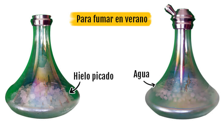 Consejos para fumar cachimba en verano.