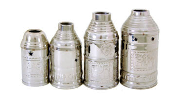 Cubrevientos o cortavientos para shishas.
