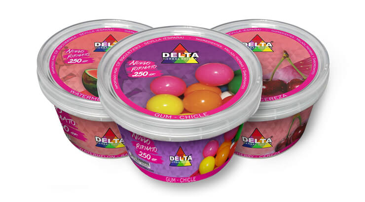 Gama de hierbas sin nicotina Delta Premium.