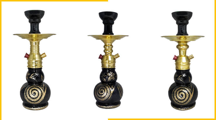 Farida Bambino, cachimbas de tamaño mini.