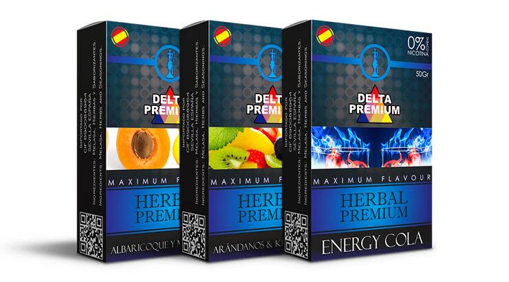 Hierbas fumables Delta Premium.