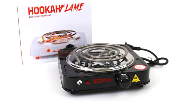 Hornillo eléctrico Hookah Flame de 1000w.