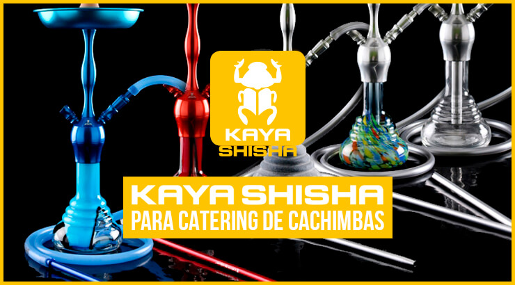 Kaya Shisha, una de las marcas recomendadas para catering de cachimbas