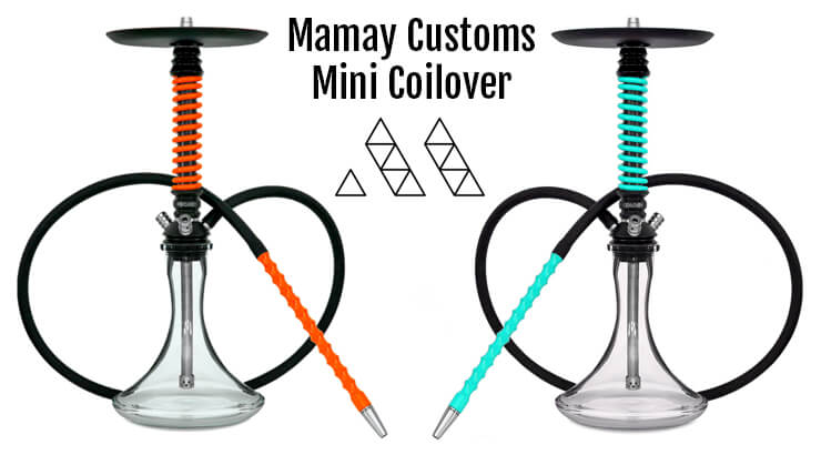 Los modelos Mini Coilover de Mamay Customs, cachimbas diferentes.