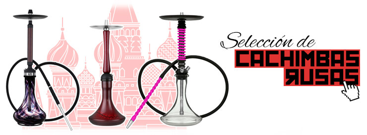 Selección de hookahs de origen y diseño ruso.