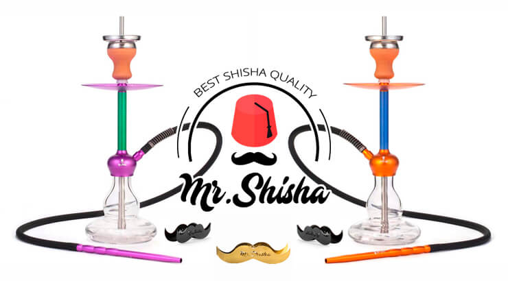 Mr. Shisha, la cachimba con bigote.