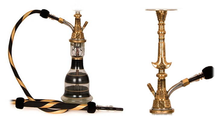Cachimba Farida Nakhla Double Hookah.