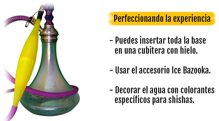 Recomendaciones para fumar cachimba en verano.
